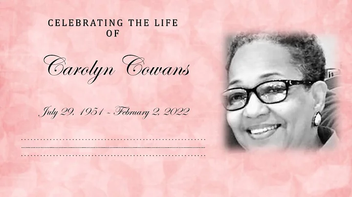 Carolyn Cowans  - Funeral Service