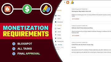 ✅Blogger Website Monetization Requirements | Blogger Website Monetize Kaise Kare - Kab Hota Hai