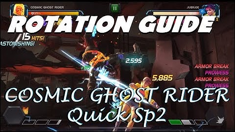 CGR Quick Special 2 Damage Rotation - Easy Breakdown | Marvel Contest of Champions