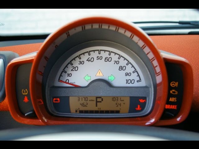 2008 Smart Car Esp Triangle Warning