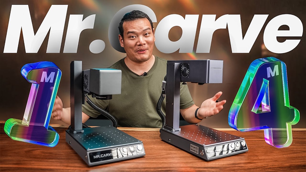 Mr Carve C2S: Crazy 20W Fiber Laser Engraver with a Computer