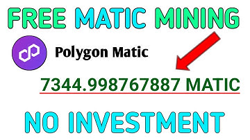 Free Matic Mining: New 100% Free Polygon Mining Earning Site 2024 || Free Matic Coin Mining Site