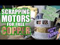 Scrapping Electric Motors For Copper Recycling - The Complete Guide!