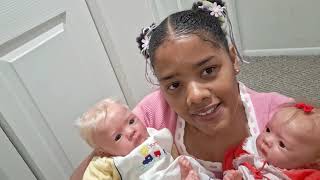 Sunshines Vintage Baby Fashion Show Blast To The Past With Reborn Dolls Tammy And Timmy