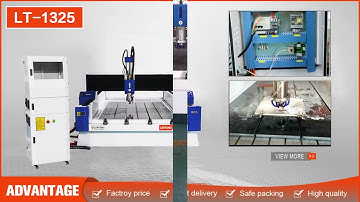LT-1325 Stone CNC Router Working video