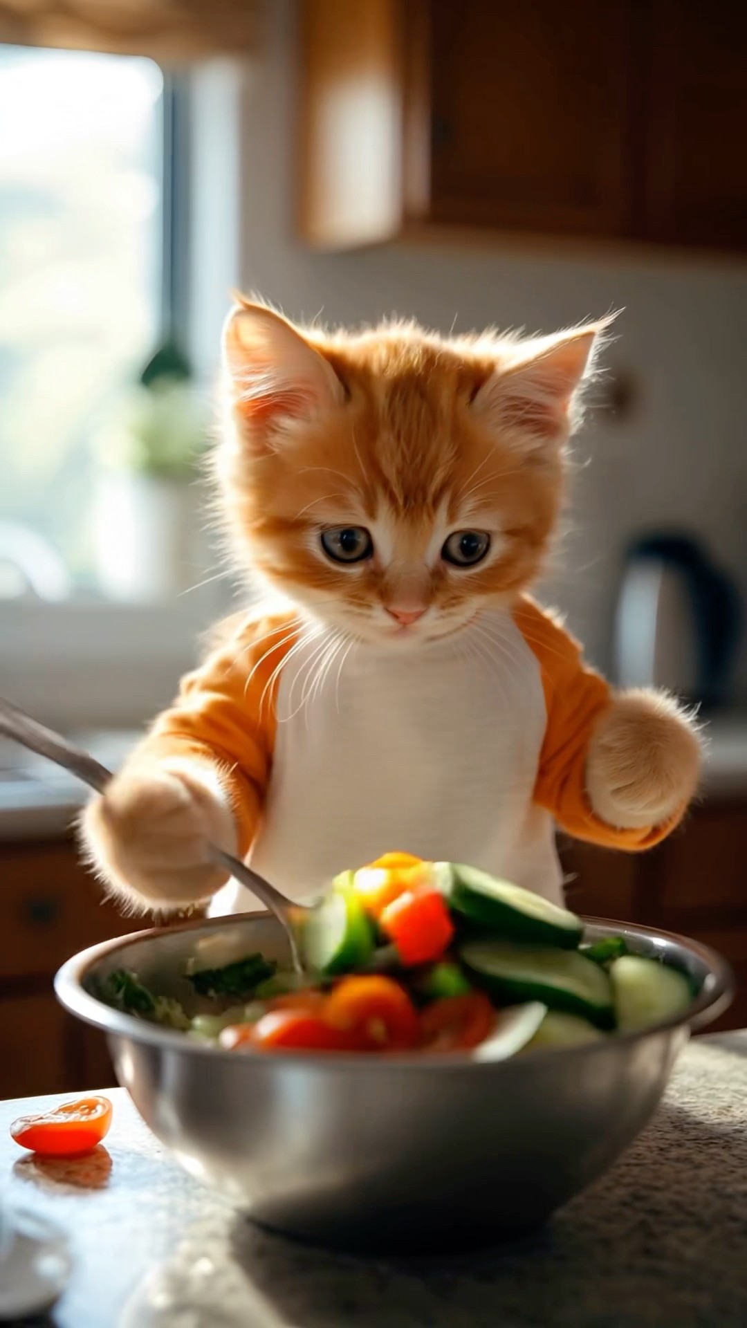Making a gyatt salad!