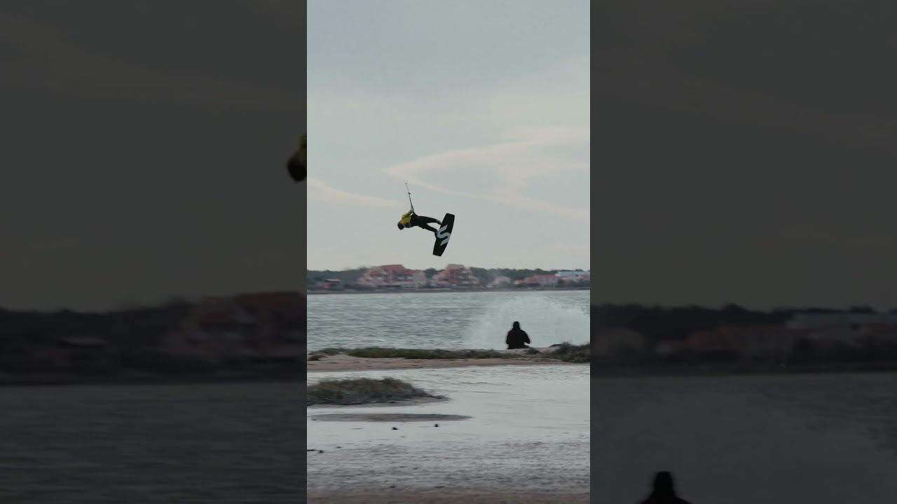 Zac attack doesn't disappoint #LordsOfTram #GKAKiteWorldTour #BigAir