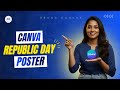 How to Design a Republic Day Post in Canva | 26 January Canva Tutorial