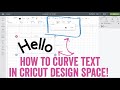 How to Curve Text in Cricut Design Space (tips for mobile too!)