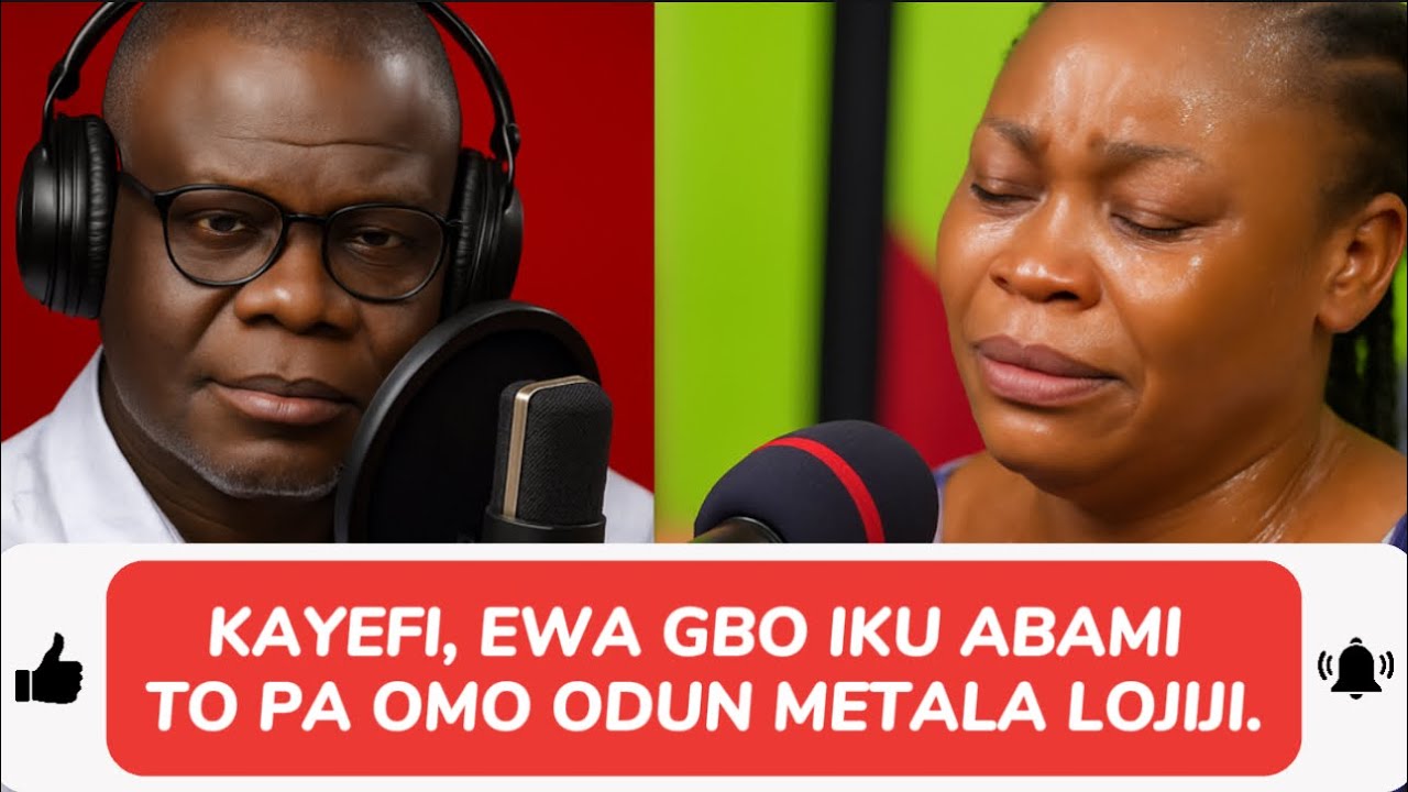 Oriyomi Hamzat Kokoro alate KAYEFI, EWA GBO IKU ABAMI TO PA OMO ODUN METALA LOJIJI.