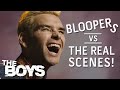 The Boys Bloopers VS The Real Scenes 🎬 #Shorts