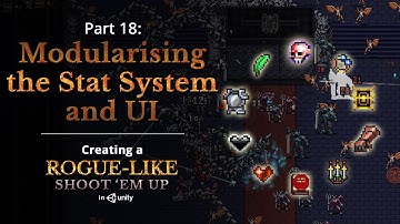Modularising the Stat System — Creating a Rogue-like (like Vampire Survivors) in Unity: Part 18
