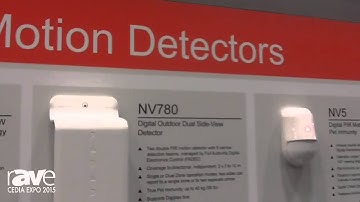 CEDIA 2015: Paradox Security Systems Showcases Various Motion Detector Products, Plus Evo Platform