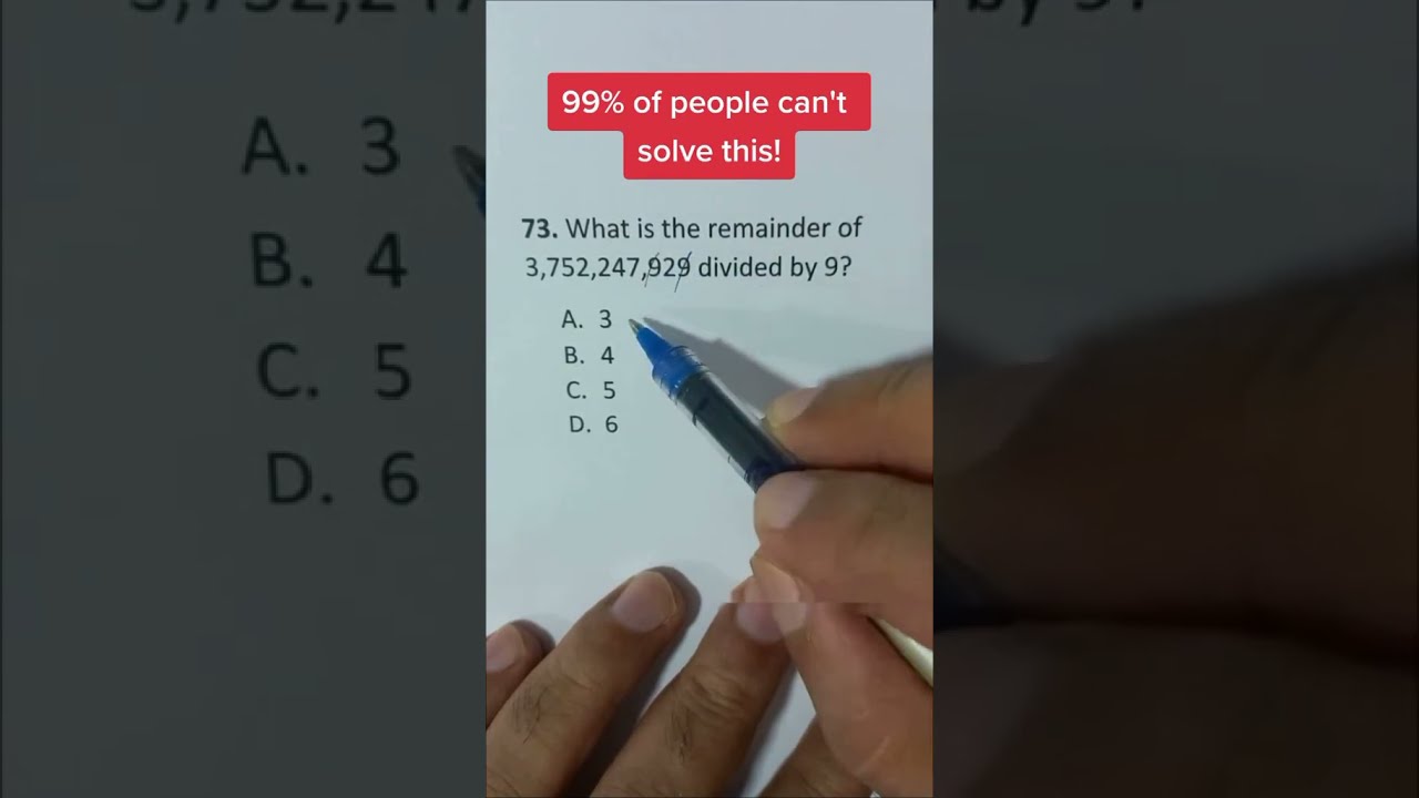 99 Of People Can T Solve This 