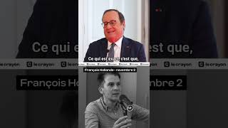 Sa faute si François Hollande n’a pas été réélu 