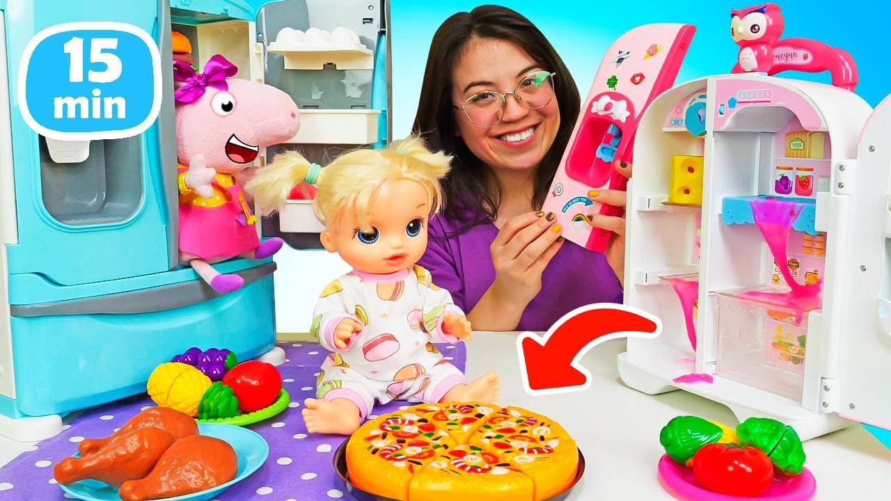 ¿Peppa y Alive se comen toda la comida del frigorífico roto?