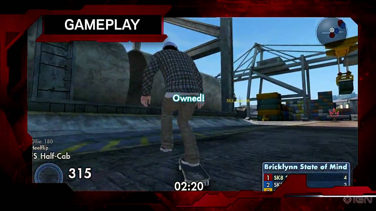 Skate 3 -- Gameplay (PS3) 