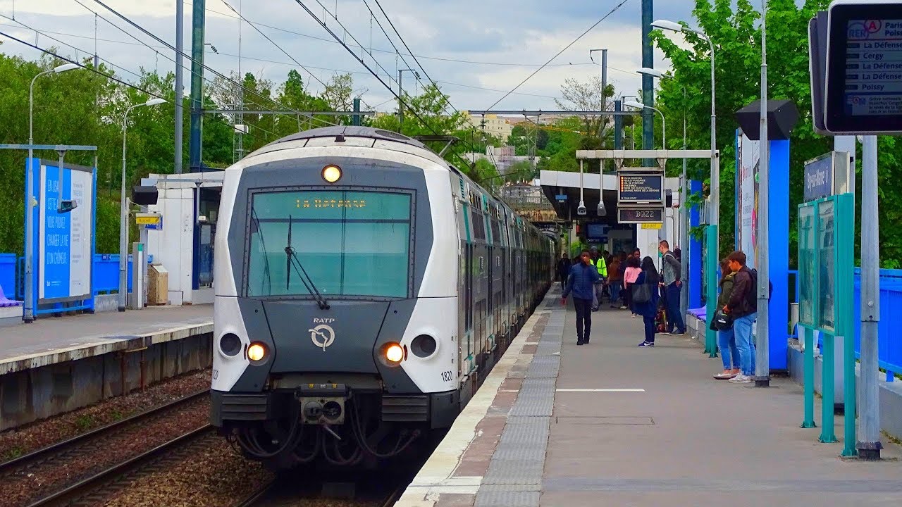 Cab ride RER A : La Défense / Châtelet - YouTube