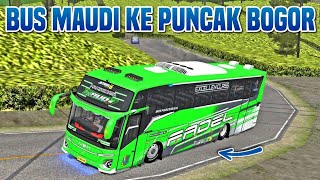 Maudi Bus Travels to Puncak Bogor!! | Bus Simulator Indonesia screenshot 4