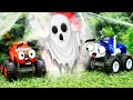 Привидение испугало Чудо Машинки! Видео для мальчиков про машинки и гонки