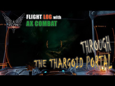 Elite Dangerous - Through The Thargoid Portal