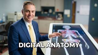 Future Healthcare Professionals Learn Anatomy with Anatomage Table