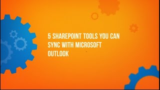 what sharepoint tools can you sync with microsoft outlook?