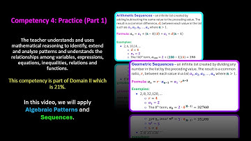 TExES 4-8 (115) Math Exam Competency 4: Part 1