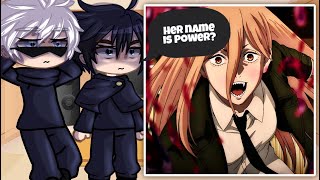 Jujutsu Kaisen React To Chainsaw Man // Gacha Club