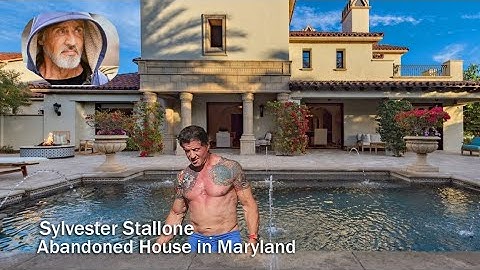 Sylvester stallone abandoned house with cars