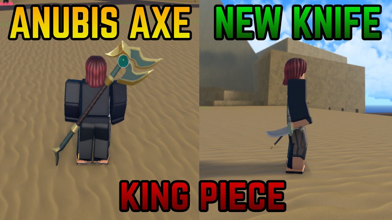 KING LEGACY WIKI (Raid Boss) Anubis axe Drop From Anubis Boss Adventure 1%  Drop From