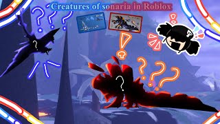 New disasters and 1 new disaster creature, and 1 remake creature! (Creatures of Sonaria in Roblox)