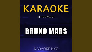 Count On Me (Originally Performed By Bruno Mars) (Karaoke Version)