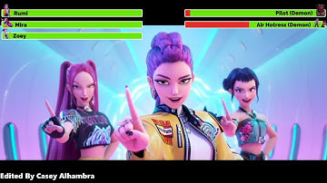 KPop Demon Hunters (2025) Opening Song with healthbars