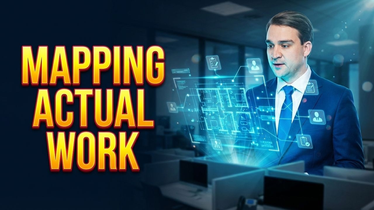 The Infrastructure Illusion: Mapping What Your People Actually Do