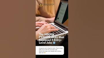 The HIDDEN PYTHON SKILL That Replaced 5 Entry-Level Jobs | Learn Automation Fast #coding #shorts
