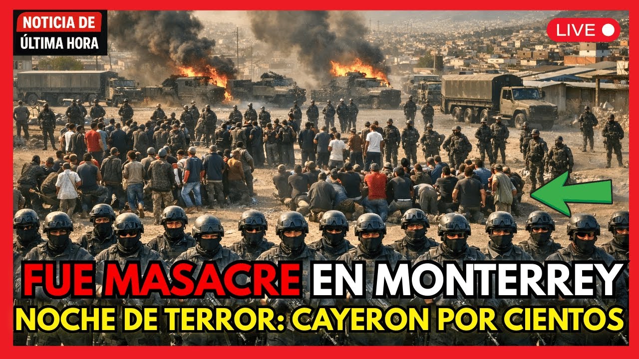 MONTERREY EN ALERTA MÁXIMA: GAFES DESTRUYEN 4 TANQUETAS y ABATEN 312 SICARIOS de LOS ZETAS