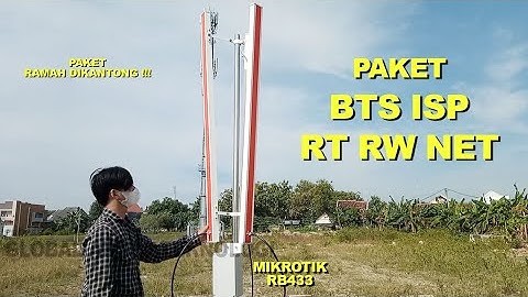 PAKET BTS ISP RT RW NET 30 KM | ANTENA MIMO SECTORAL