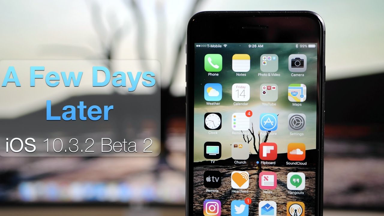 iOS 10.3.2 Beta 2 - A Few Days Later