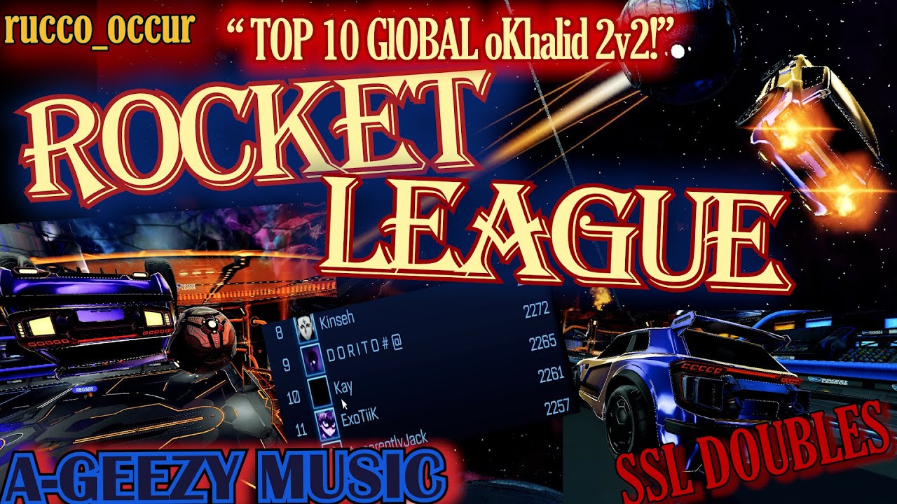 SRG oKhalid Current TOP 10 in WORLD! SSL Rocket League 2v2