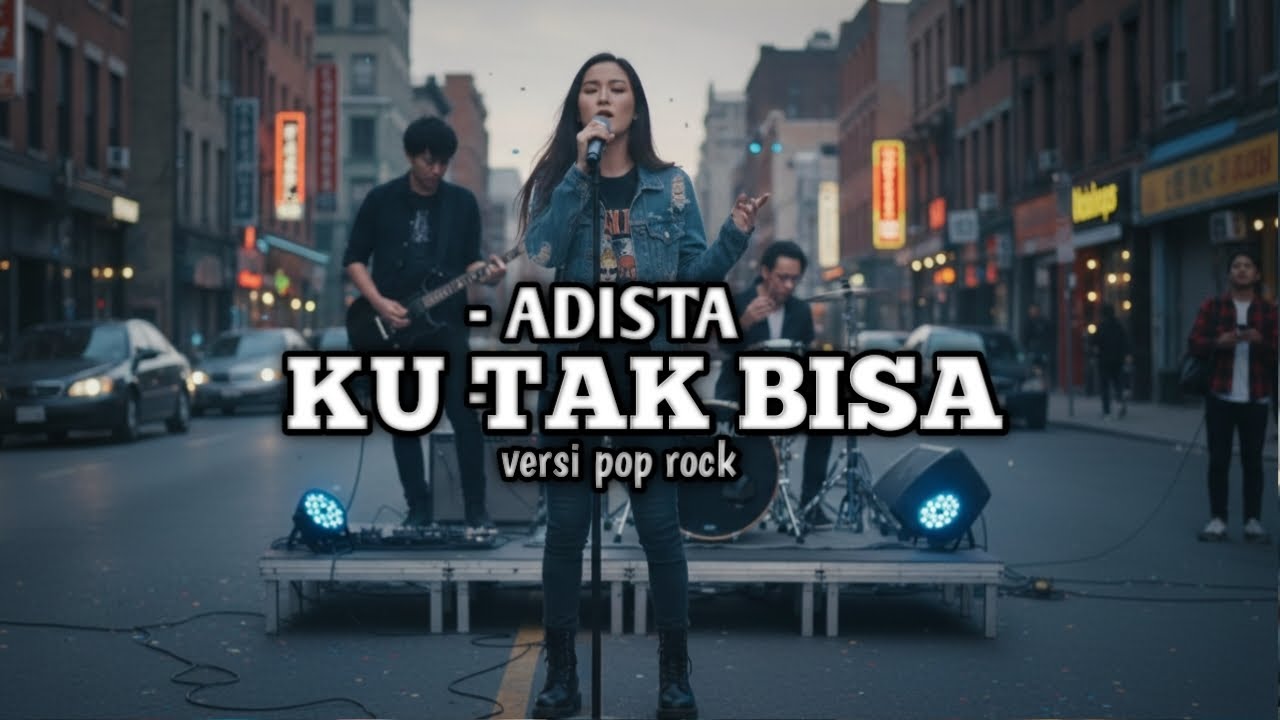 ADISTA - KU TAK BISA COVER VERSI POP ROCK BY ZAI ROCK 