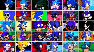 All Sonic Mods Ever Created - Friday Night Funkin' VS Sonic/Sonic.EXE