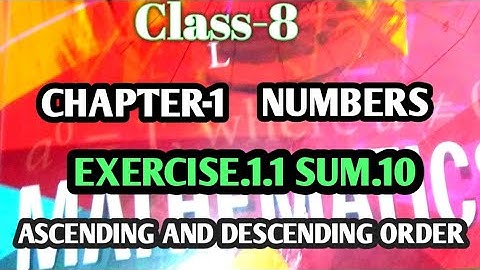 TN samacheer class 8 maths chapter 1 numbers/exercise 1.1 sum 10/marrs maths
