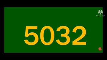 Colourful Numbers 1 to 10,000 speed 1.5x