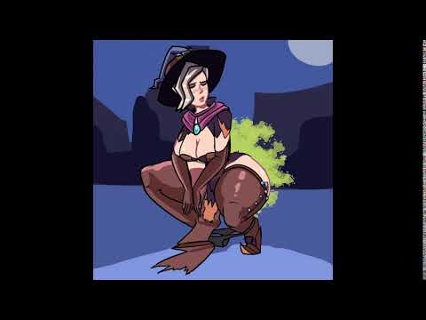 Witch Mercy Farting Animation