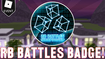 [EVENT] How to get the BUILD BATTLE RB BATTLES CHALLENGE BADGE in BUILD BATTLE (RB BATTLES) | Roblox