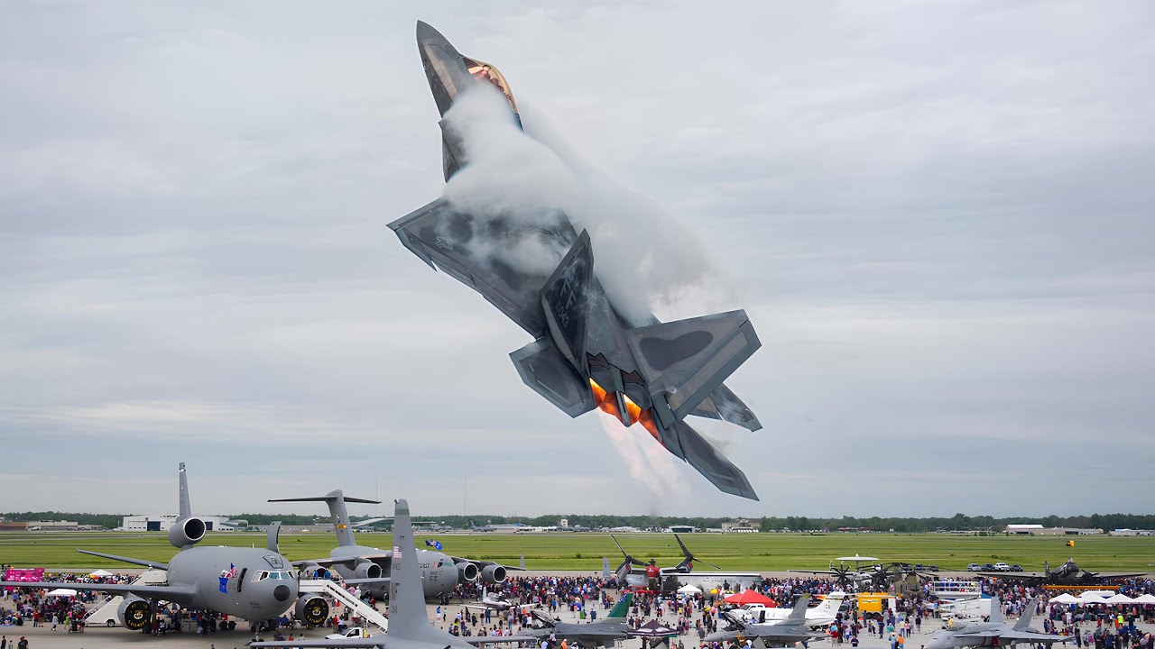 Finally, US F-22 Raptor Pilot Pulls Off an Insane Vertical Takeoff ...