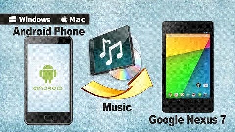How to Sync/Copy Music from Android Phone to Google Nexus 7 II Directly