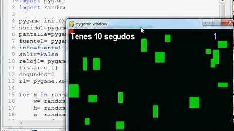 Programacion Juegos Pygame 17 - Terminamos el Primer Juego