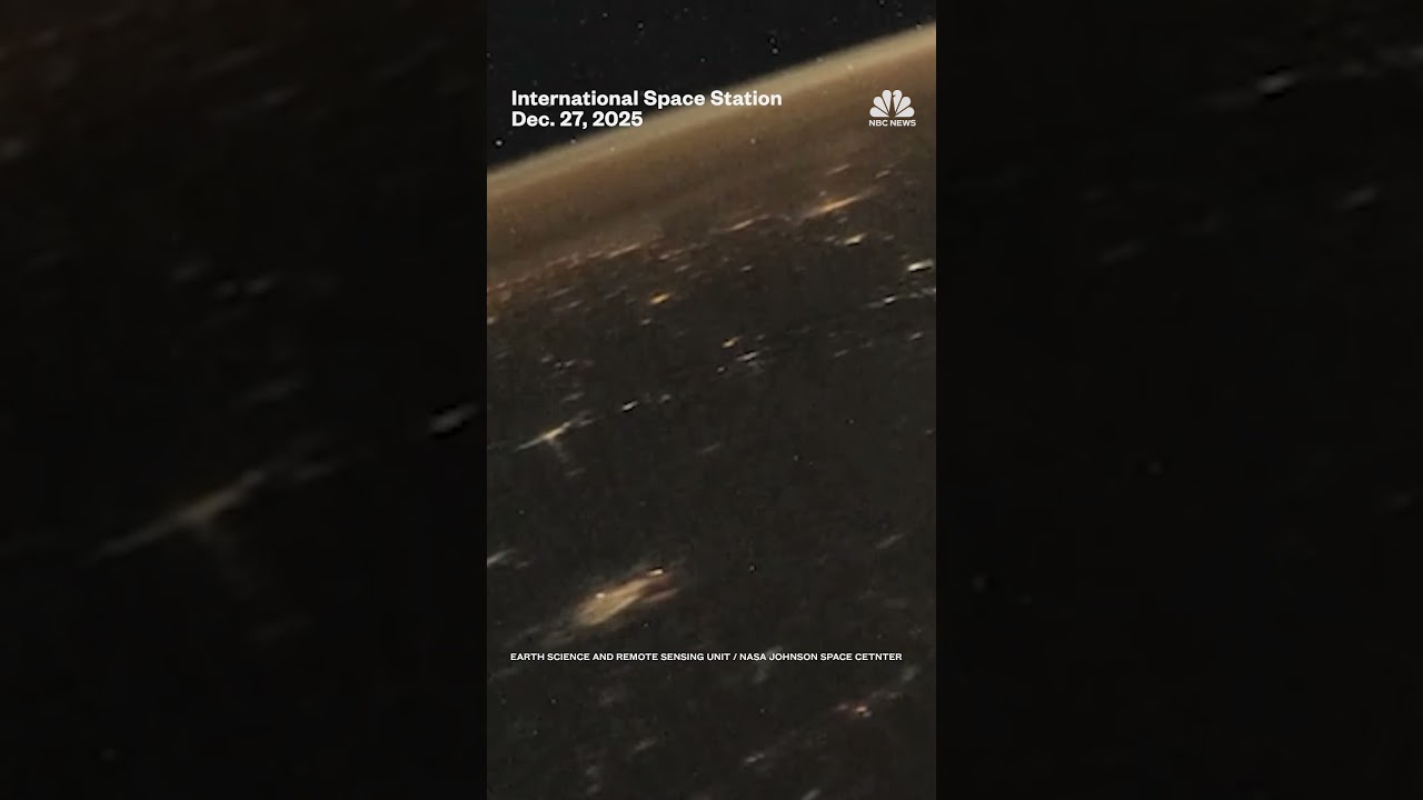 Russian missile attack on Kyiv seen from space